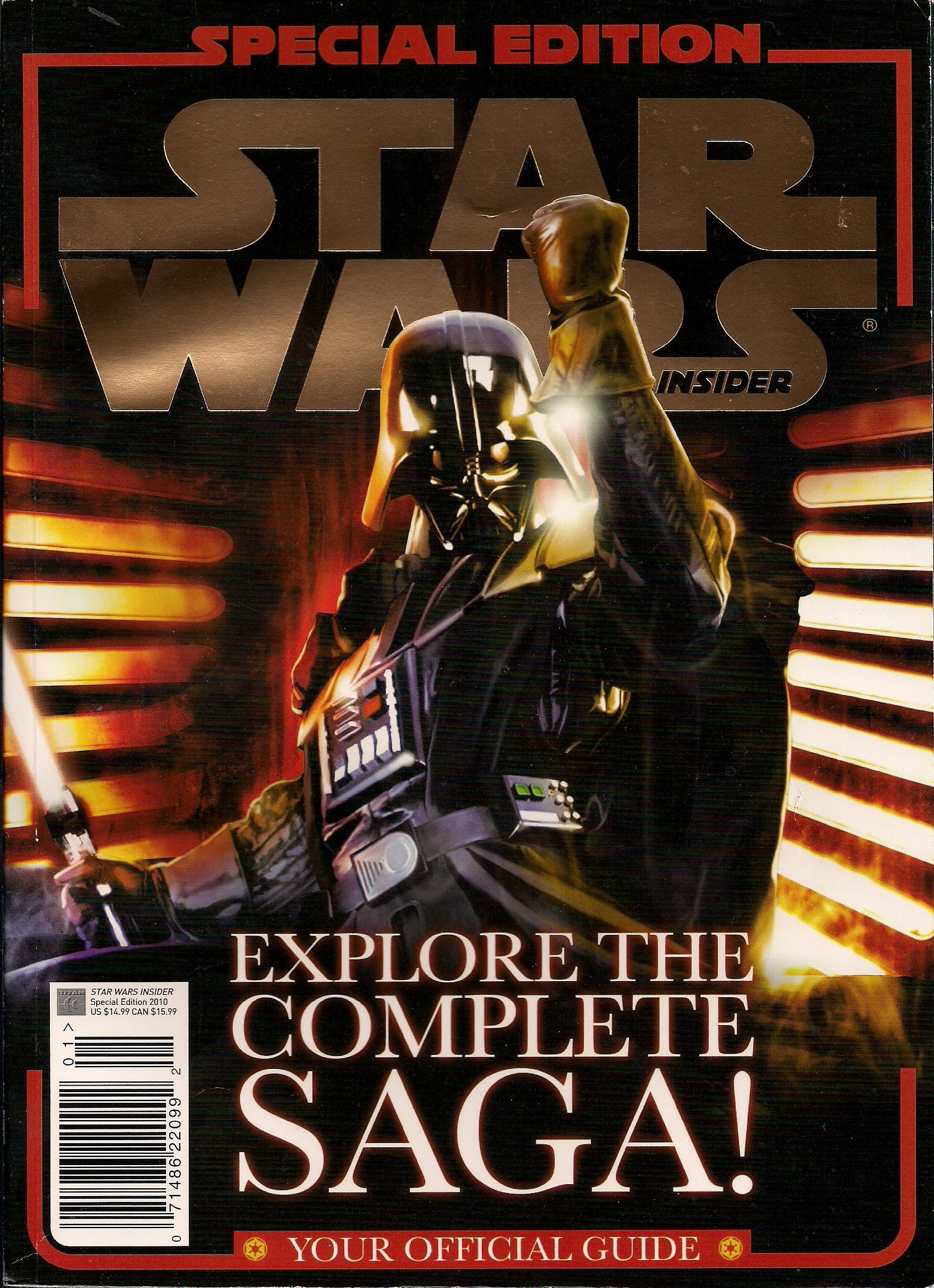 Star Wars Insider Special Edition 2010 appearance in Common Appearance