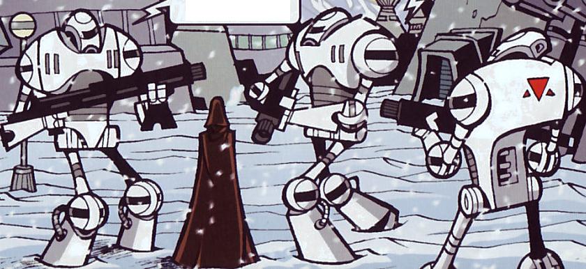 Cold assault battle droid appearance in Common Appearance