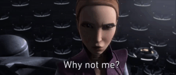 Anakin è contrario a che Padmé corra dei rischi per spiare le attività di Clovis