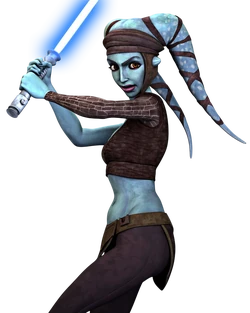 Aayla Secura served as a Jedi Master and General during the Clone Wars.