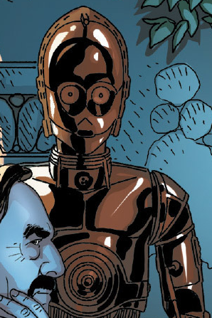 Commodex Tahn's protocol droid appearance in Common Appearance