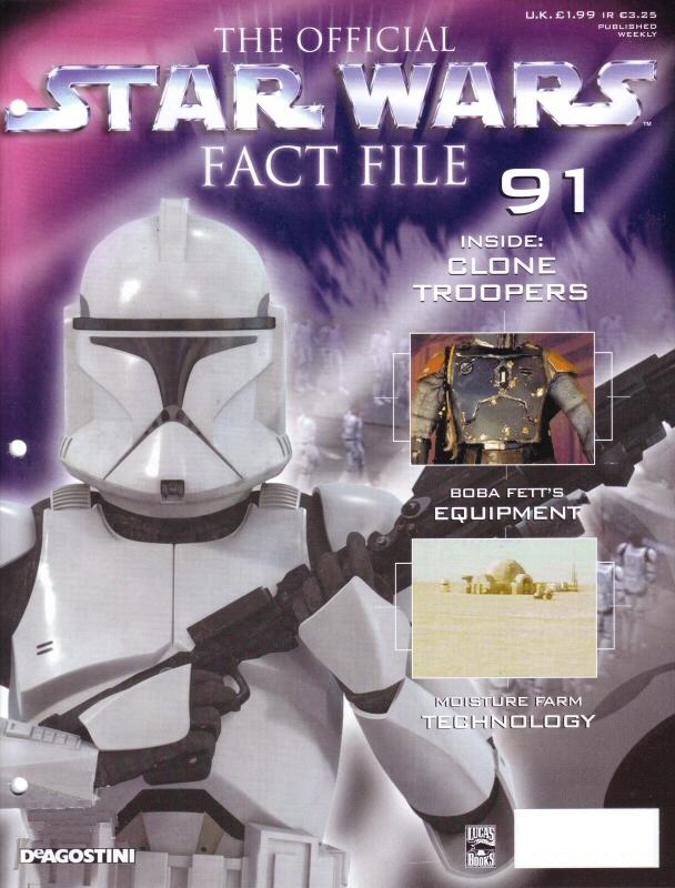 The Official Star Wars Fact File 91 appearance in Common Appearance