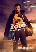 Lando Calrissian UK character poster