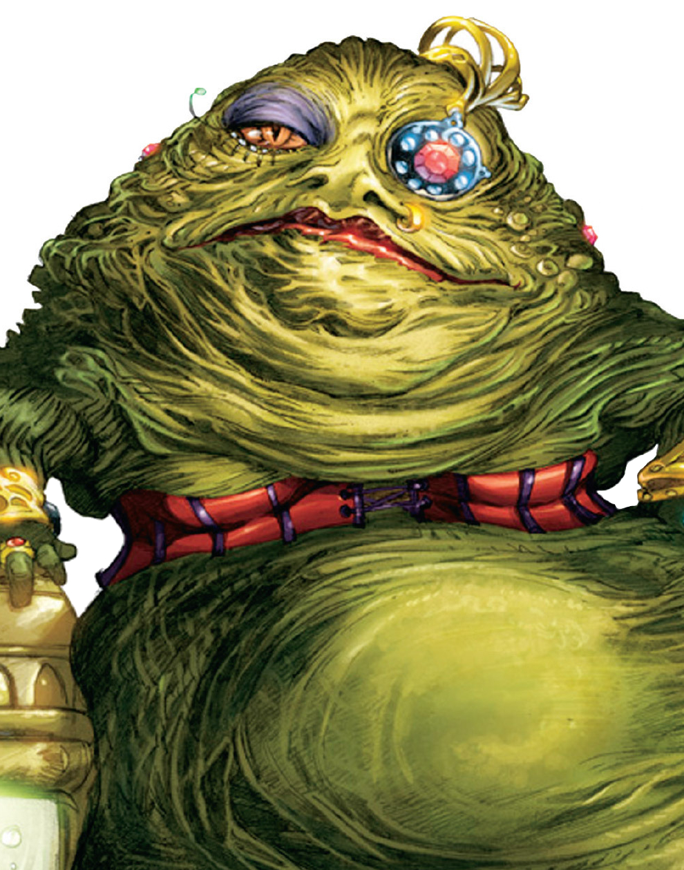 Queen Jool was the Hutt owner of two cantinas who doubled as an information...