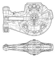 YT-2400 light freighter schematics