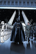 Return of the Jedi 40th Anniversary variant cover "'Vader's Arrival"