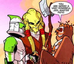 Gwarrk and Fisto