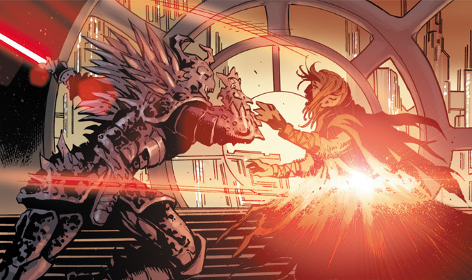 Trey'lis's death at the hands of Darth Krayt.