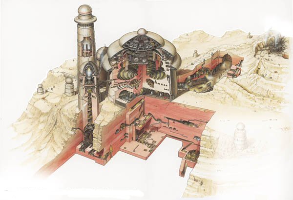 Jabba's Palace cutaway