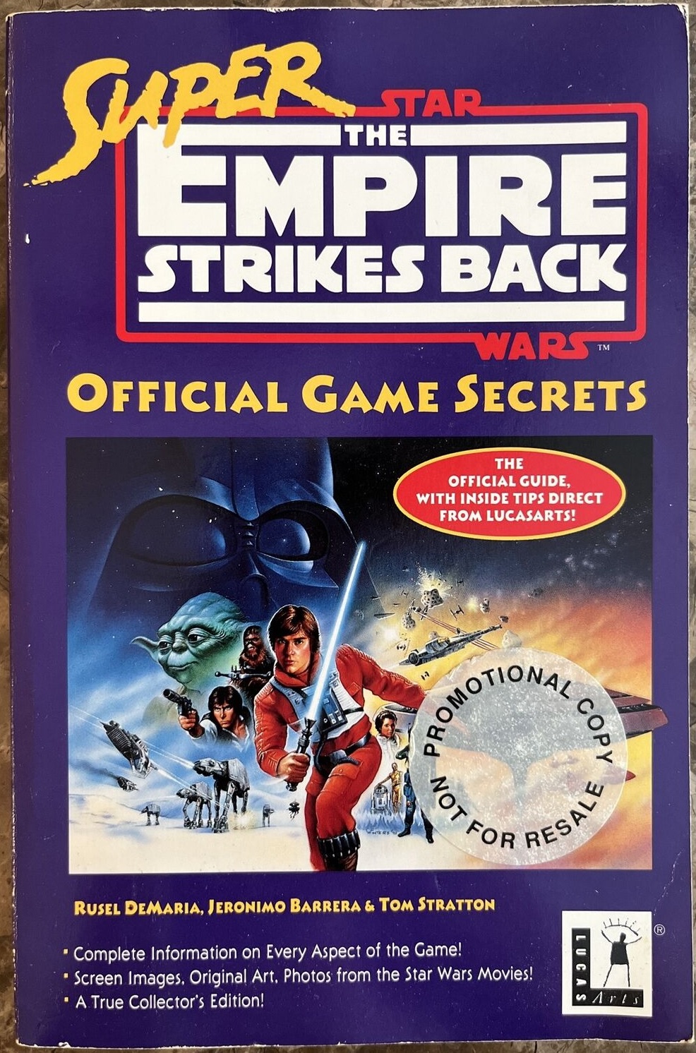 Super Empire Strikes Back Official Game Secrets appearance in Common Appearance