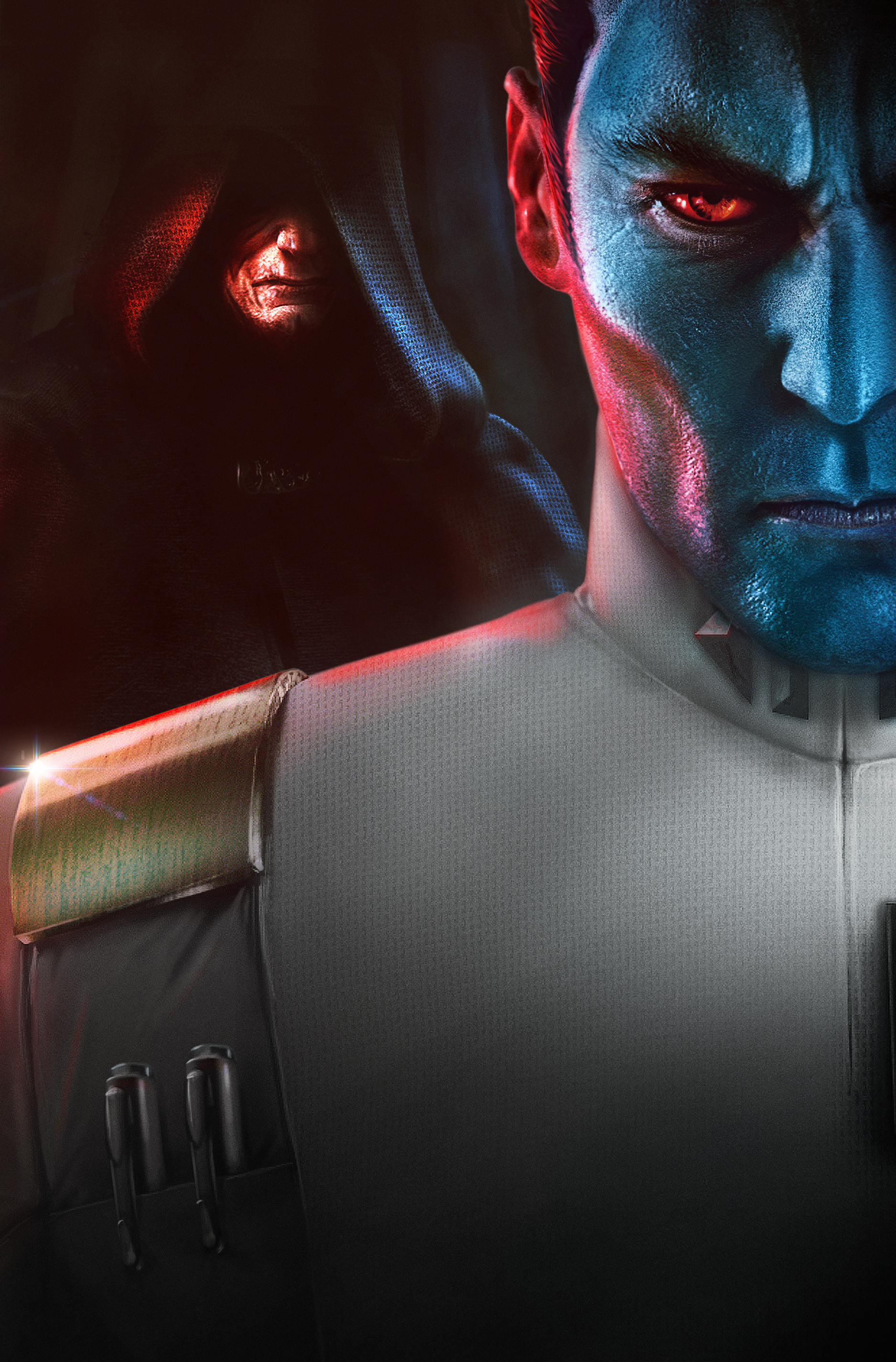 Grand Admiral Mitth'raw'nuruodo "Thrawn" found himself set to become a new puppet for Palpatine, who hoped to extend his reach as Emperor to Thrawn's home Chiss Ascendancy.