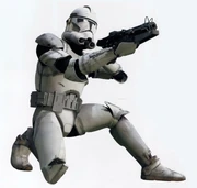 En soldat i 41. Elite Korps.