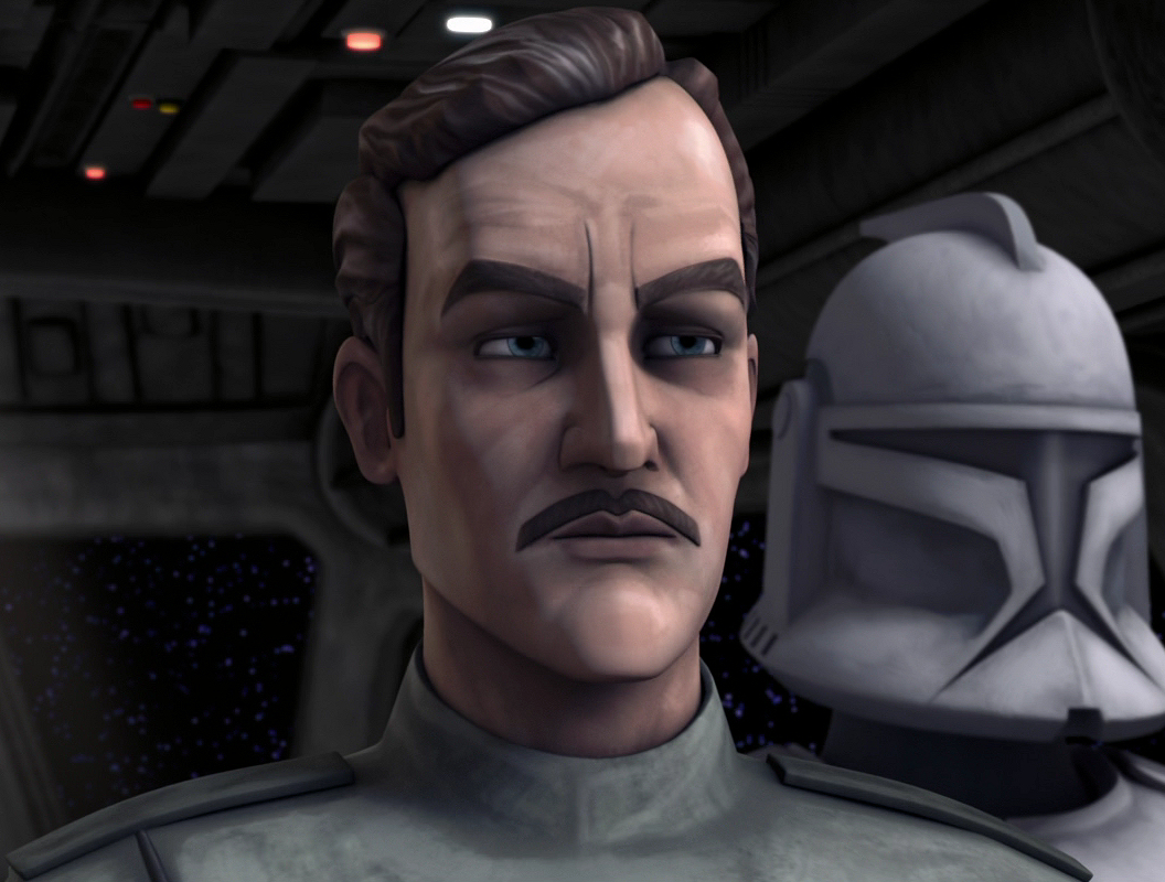 Admiral Yularen participated in numerous skirmishes against General Grievous during the Clone Wars.