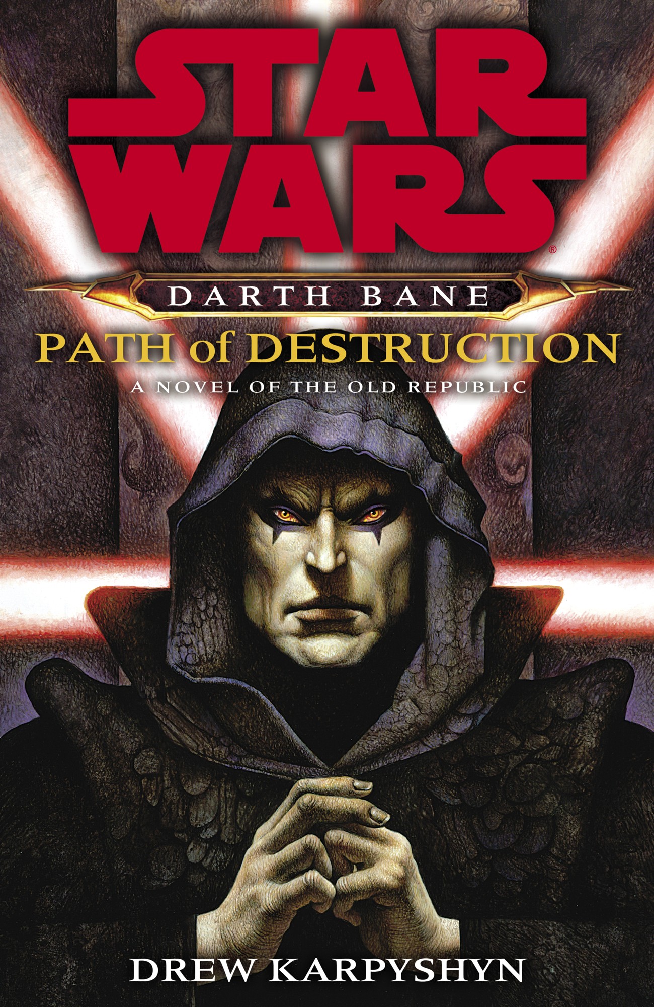 Darth Revan's Sith Holocron first appeared in the novel Darth Bane: Path of Destruction.