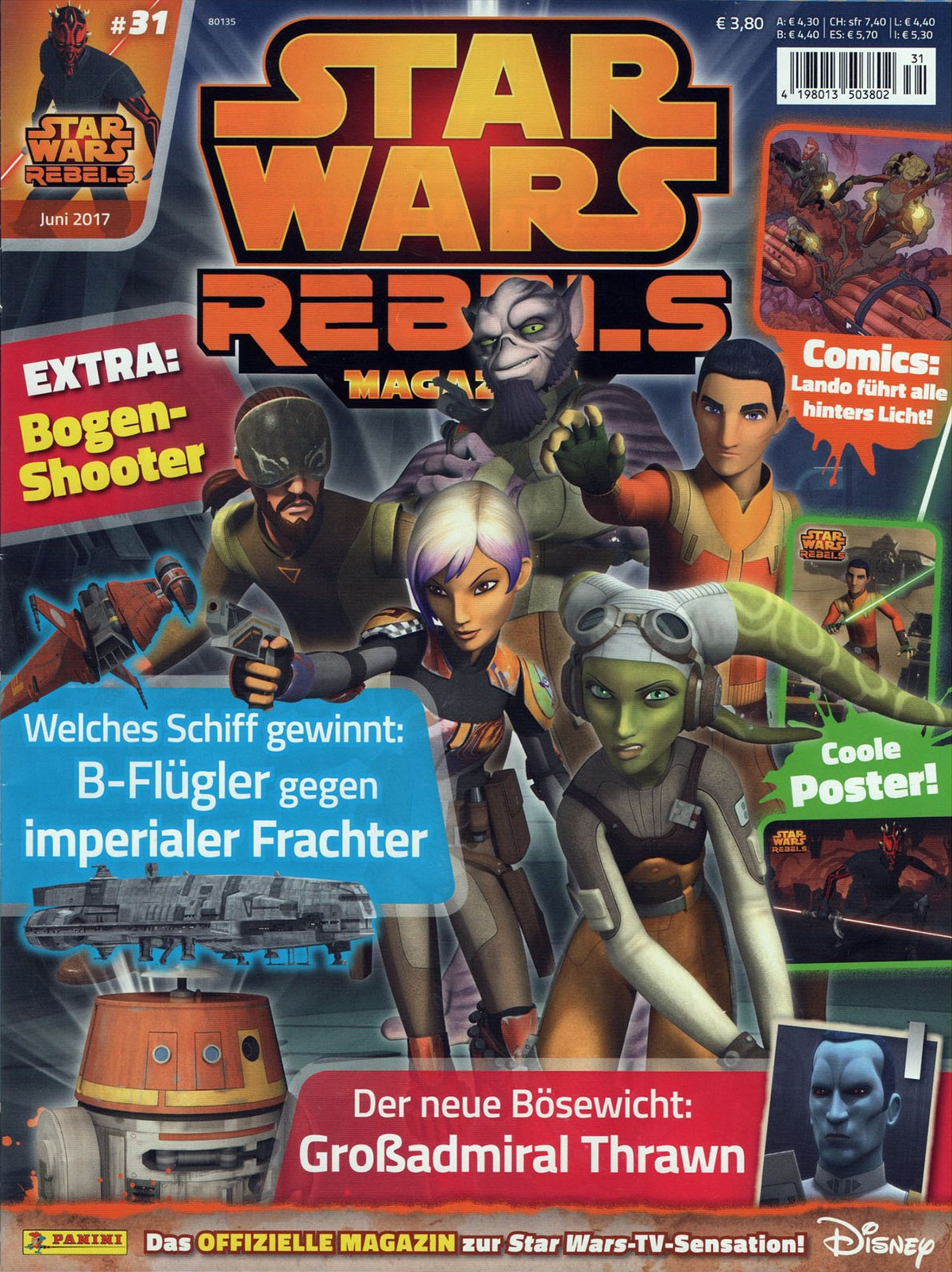 Star Wars Rebels Magazine 31 appearance 