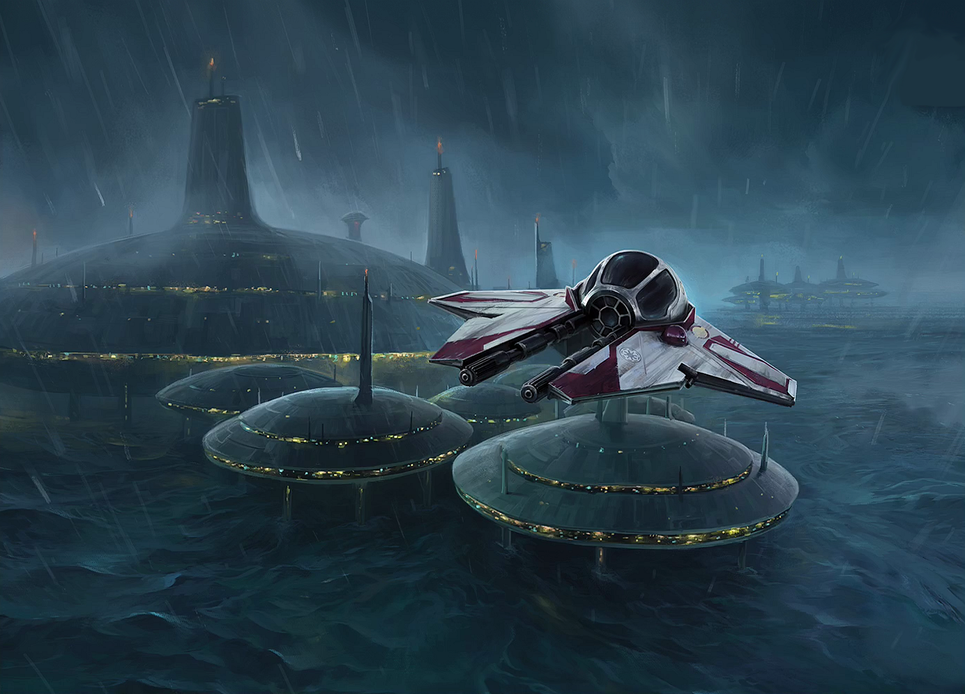 Shaak Ti's starfighter