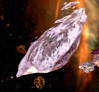 Crystal asteroid