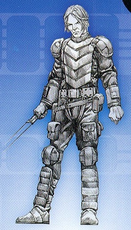 Solo in his Galactic Alliance Guard uniform