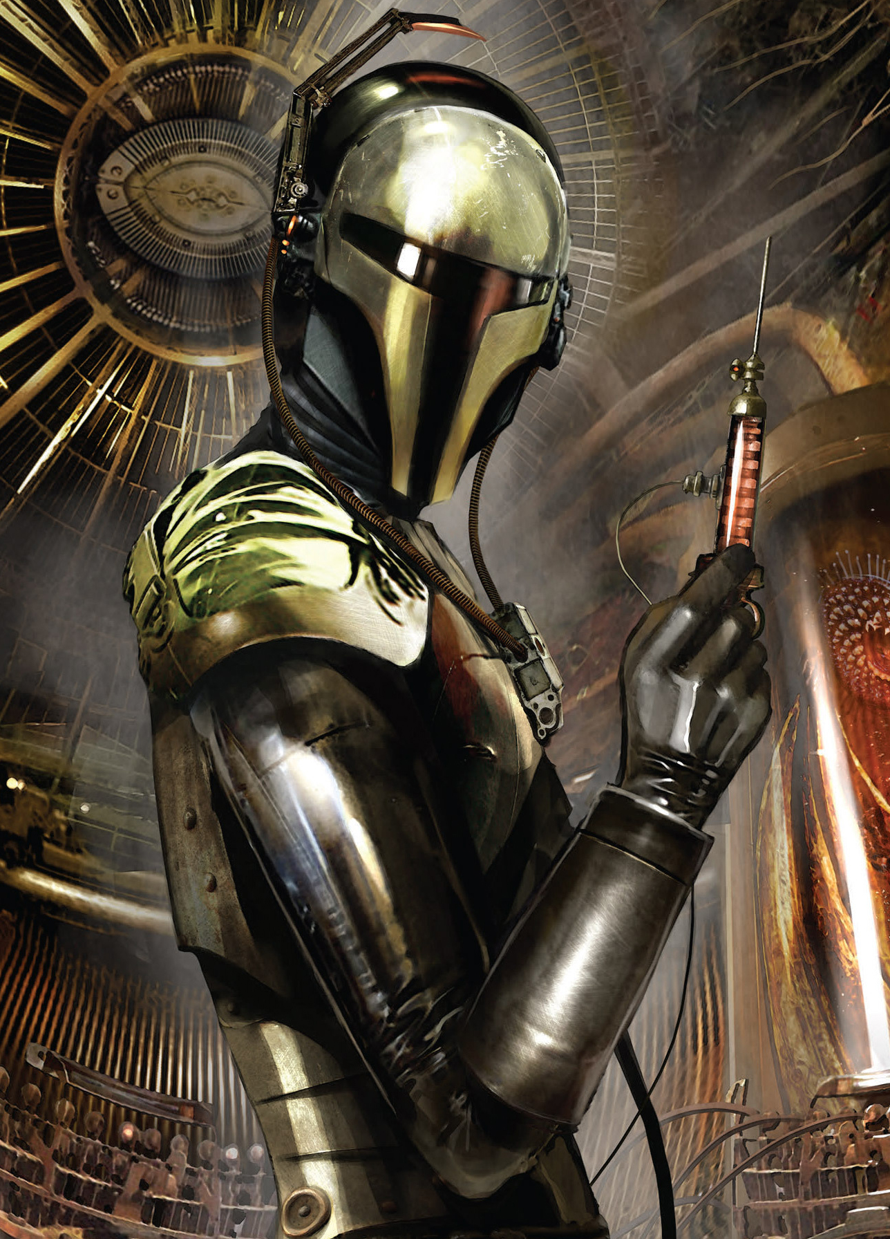 Mandalorian combat suit appearance in Common Appearance