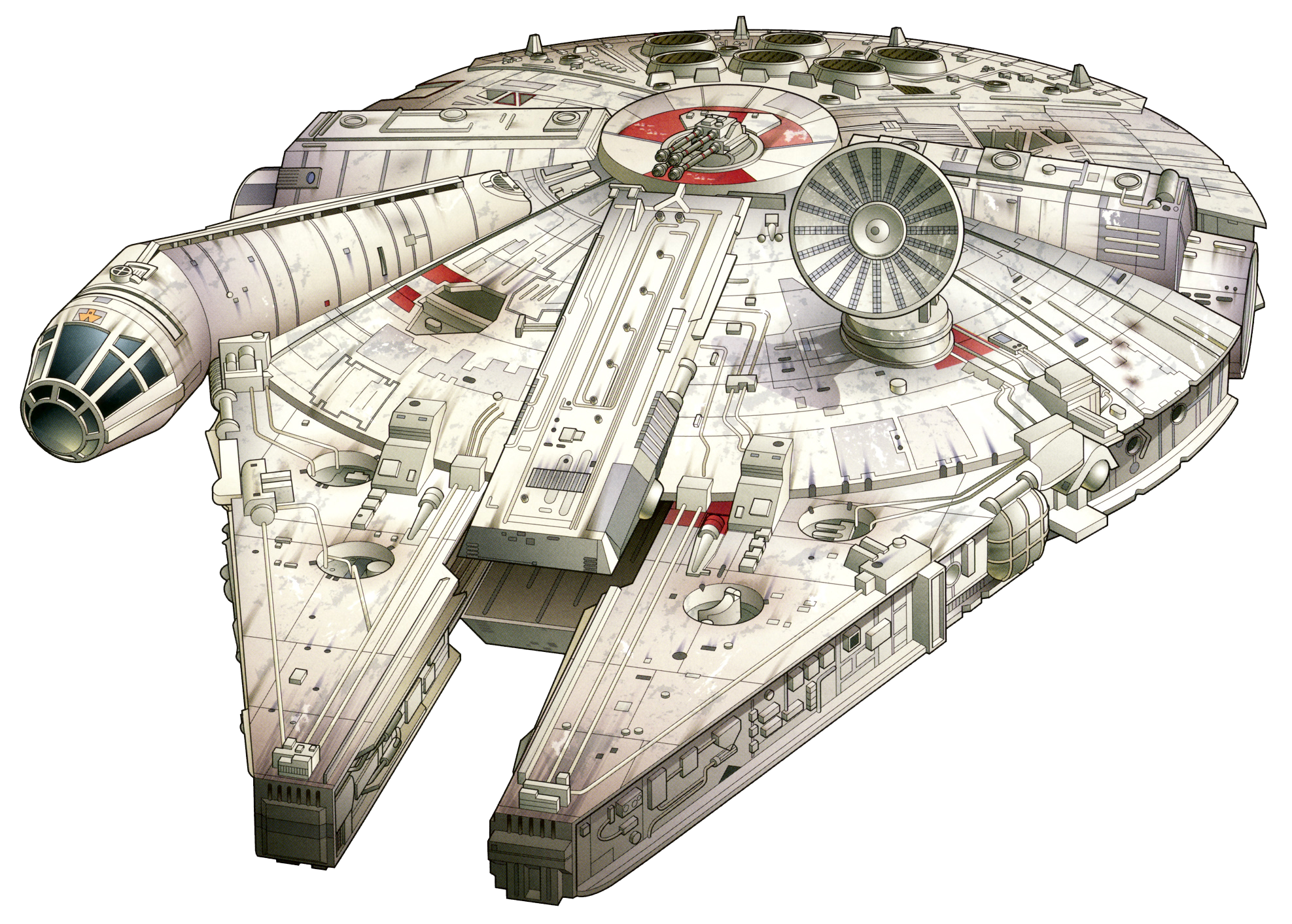 A YT-1300 light freighter