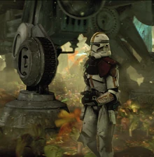 Lieutenant Galle on Felucia