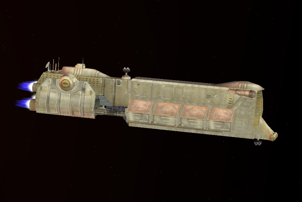 Trade Federation Superfreighter appearance in Common Appearance