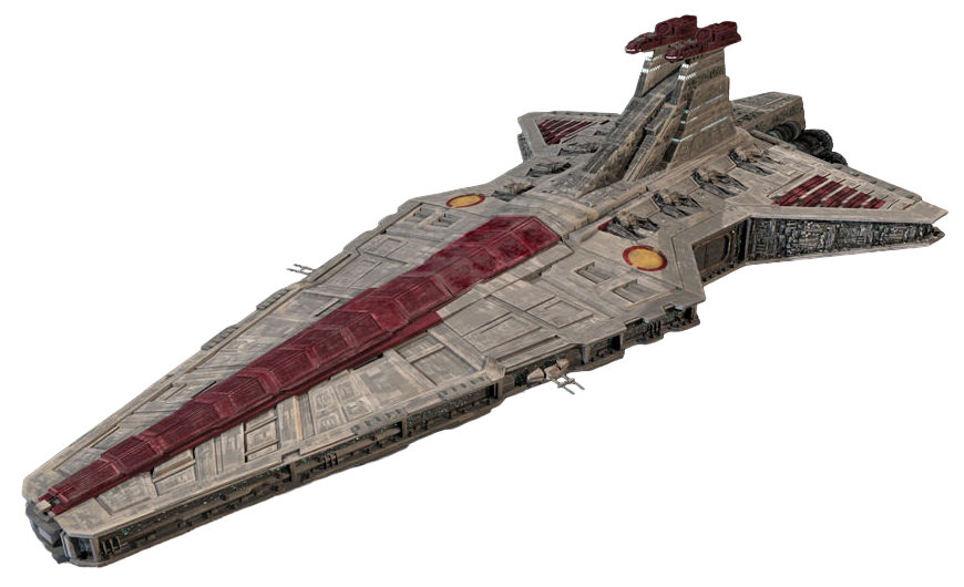 The Venator-class Star Destroyer was the main attack cruiser of the Republic Navy.