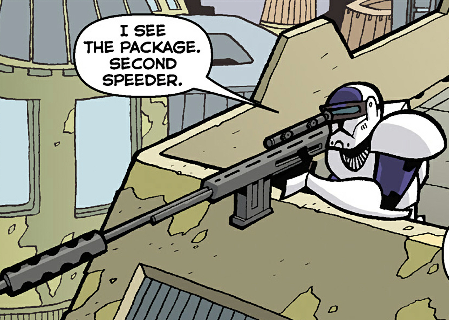 Unidentified clone commando sniper appearance 