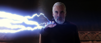 Dooku Force lightning