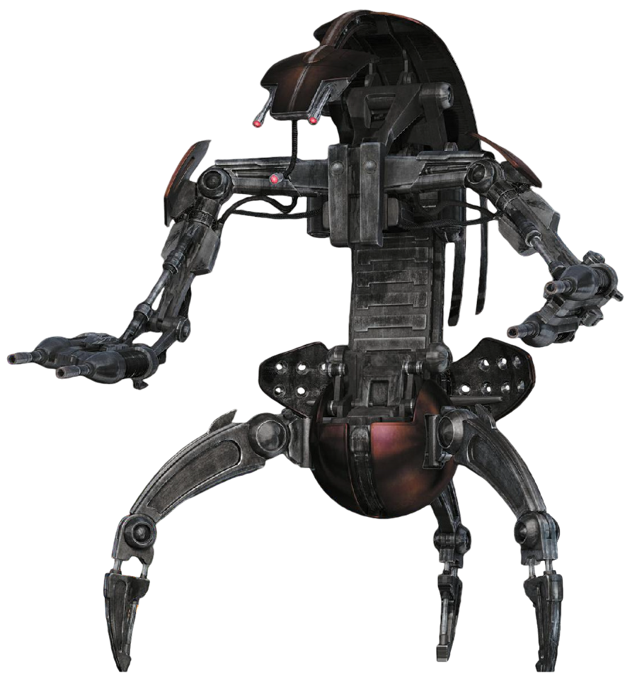 P-series destroyer droid appearance in Common Appearance