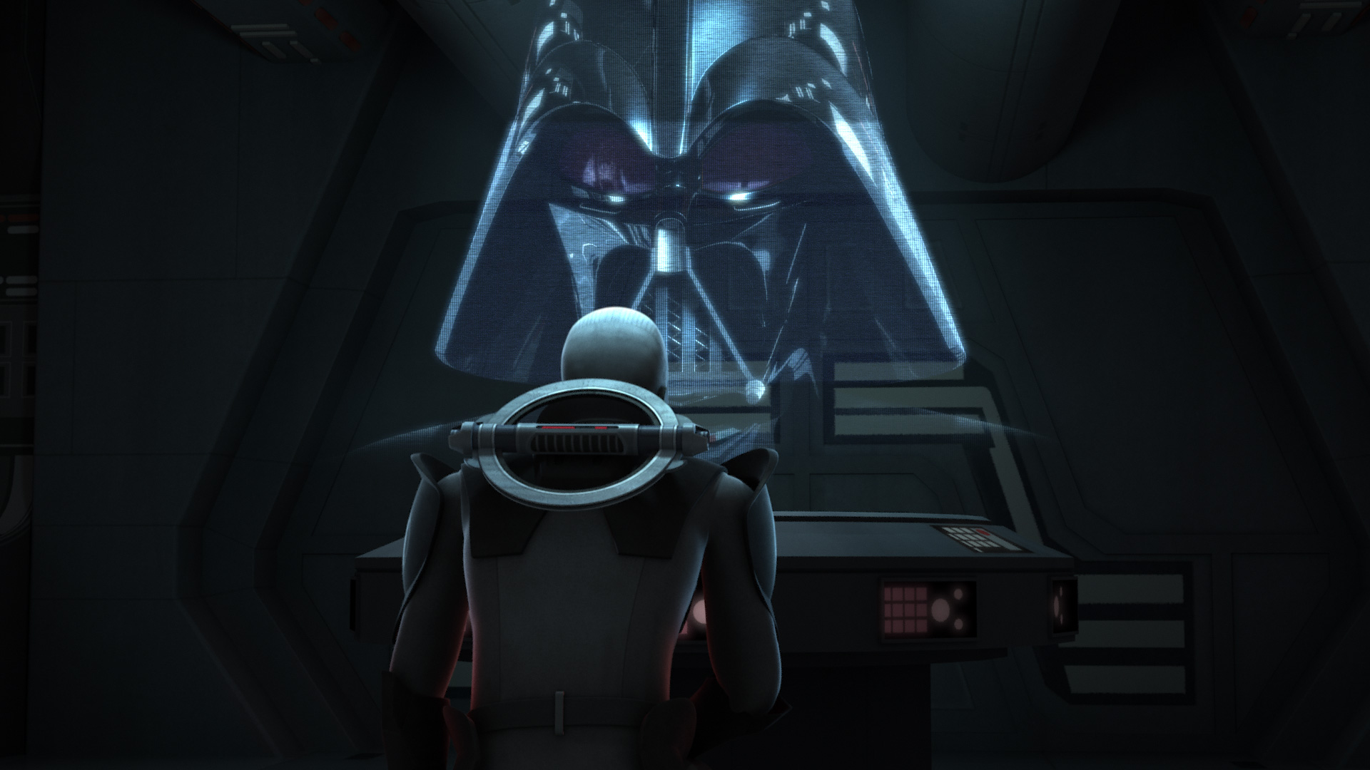 The Grand Inquisitor was ordered by Darth Vader to hunt down the "children of the Force."