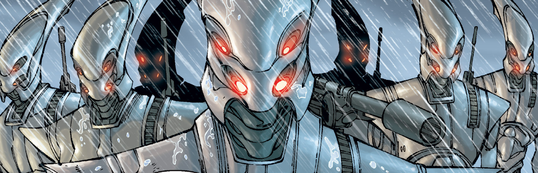 A-series assassin droids — the reinforcements sent to Alto Stratus.