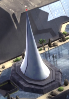 The Memorial Shrine was a monument to those who died in the Mandalorian Civil War.