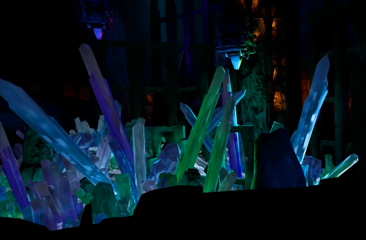 Crystal mine appearance 