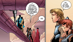 Obi-Wan Kenobi and Siri Tachi wonder about Palpatine's interest in his apprentice.