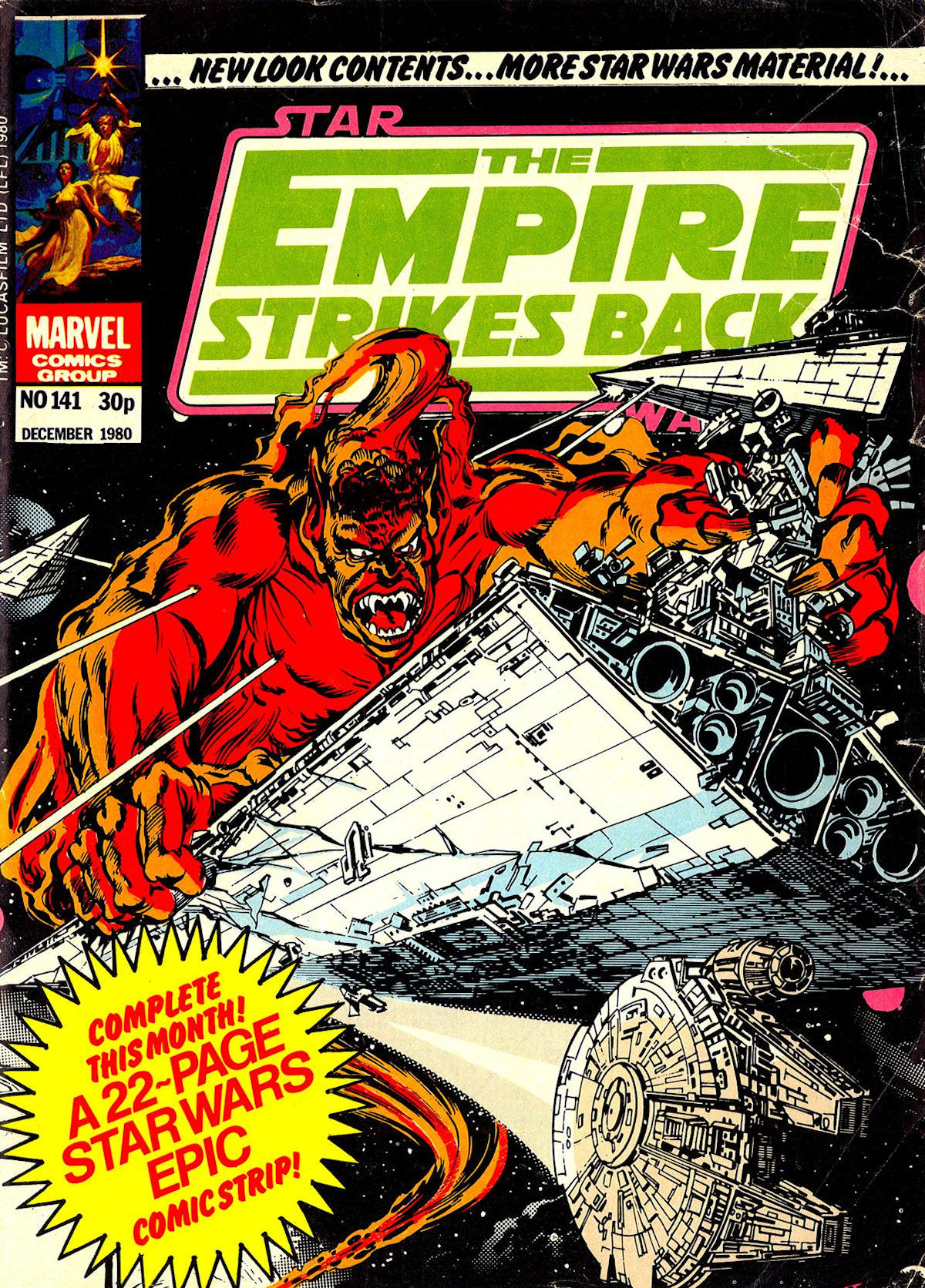 The Empire Strikes Back Monthly 141 appearance in Common Appearance