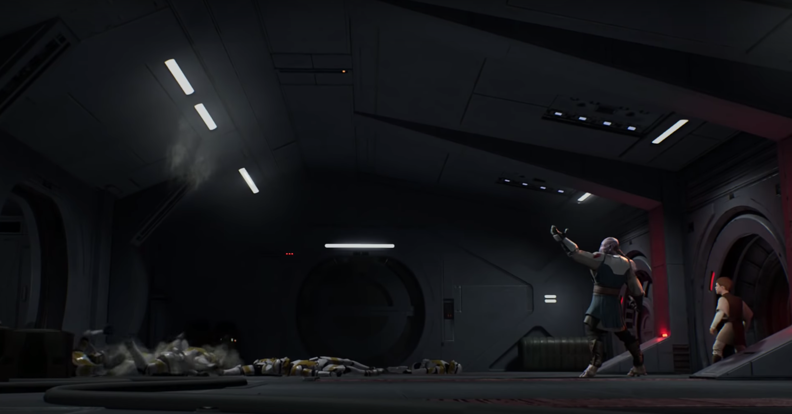 Tapal's sacrifice saved Kestis from the clone troopers executing Order 66.