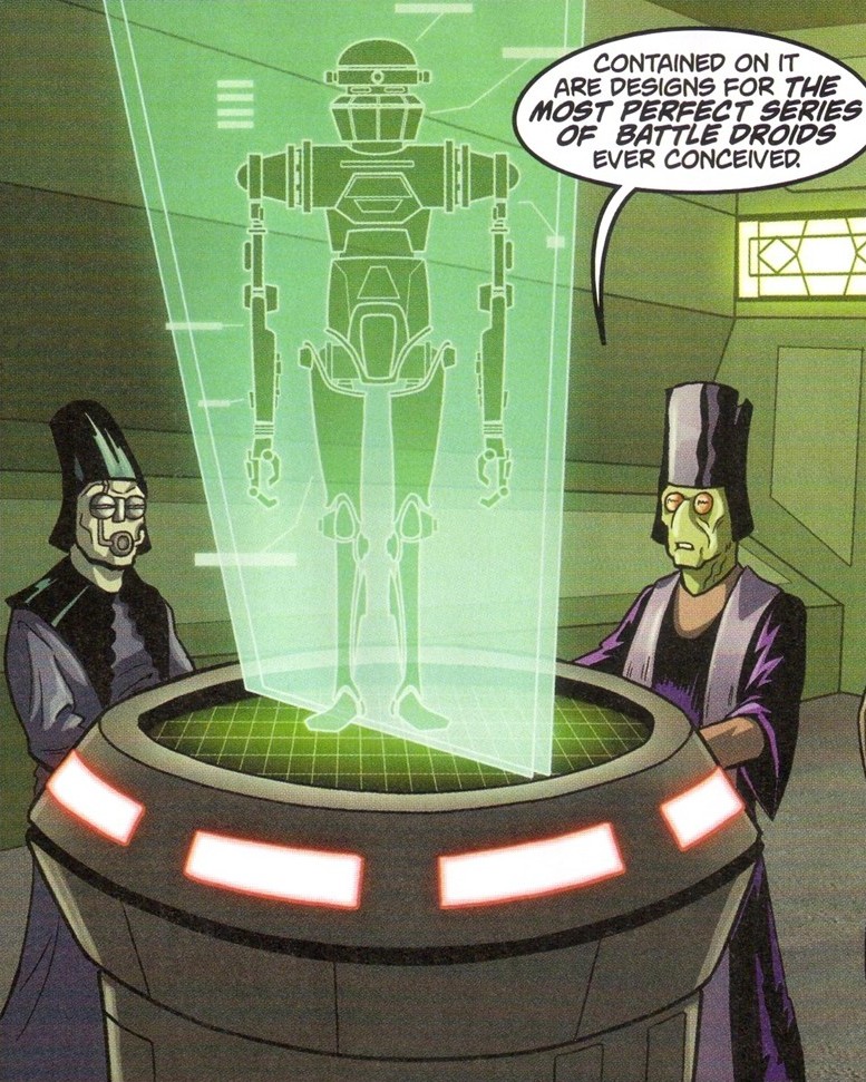 Updated battle droid appearance 