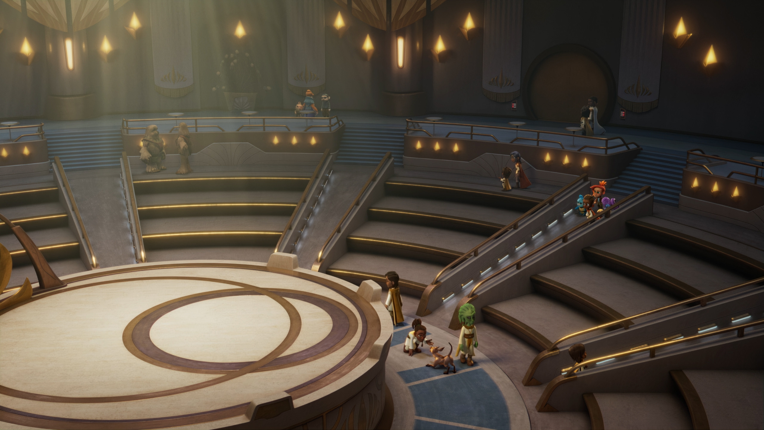 Assembly room appearance 