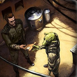 Brek, meeting with a smuggler contact