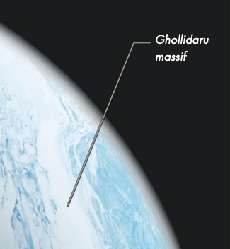 Ghollidaru massif appearance 