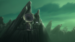 The Imperial base Killun Station sat on one of the moon's jagged landmasses prior to the Galactic Civil War.