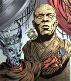 Mace Windu statue on Skor II