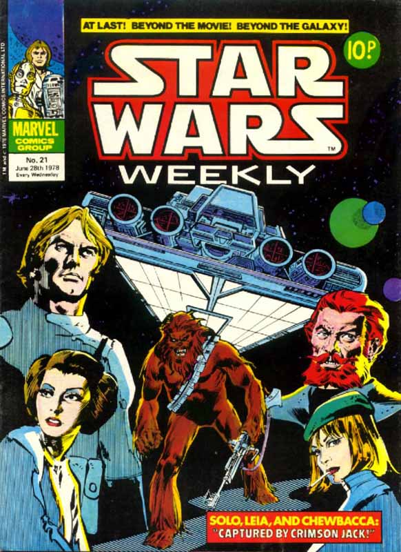 Star Wars Weekly 21 appearance in Common Appearance