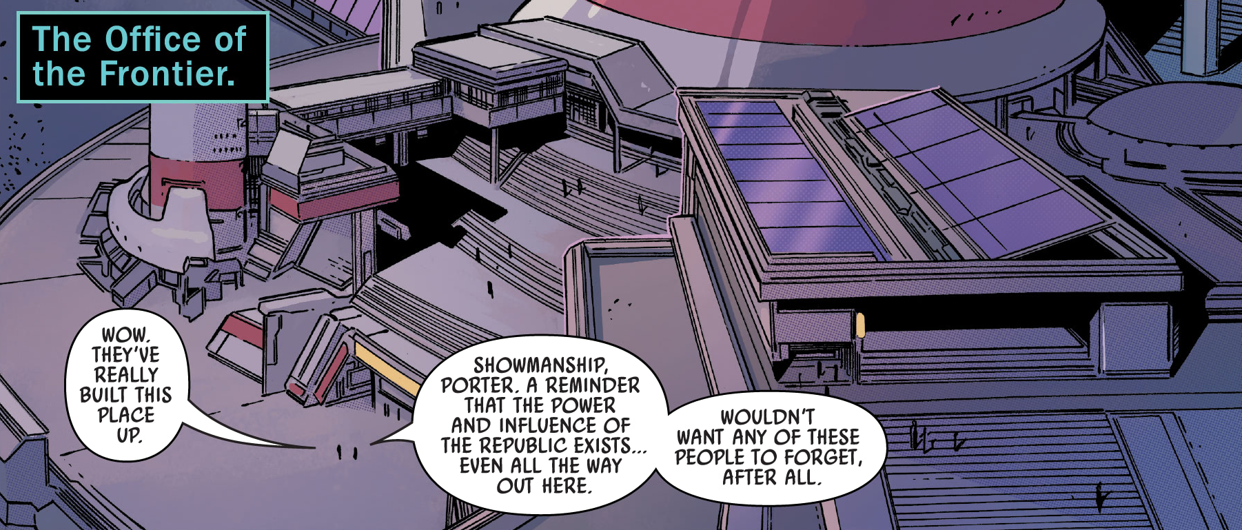 Office of the Frontier appearance 