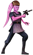 , a pink-skinned Twi'lek male