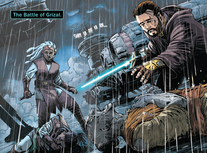 Although the Jedi initially held the upper hand in the Battle of Grizal, the tides turned in Ro's favor when the Great Leveler was unleashed, leading to the death of Greatstorm.