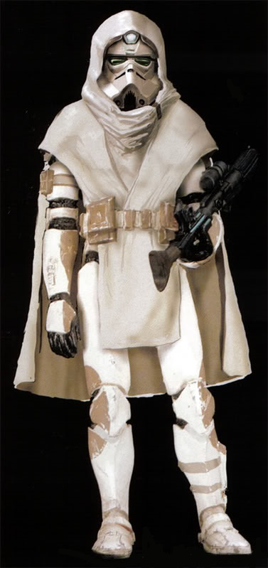 Commander Faie in clone cold assault trooper armor