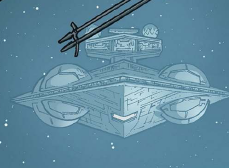 Unidentified Interdictor-class Star Destroyer (ambush of Gray Flight) appearance in Common Appearance