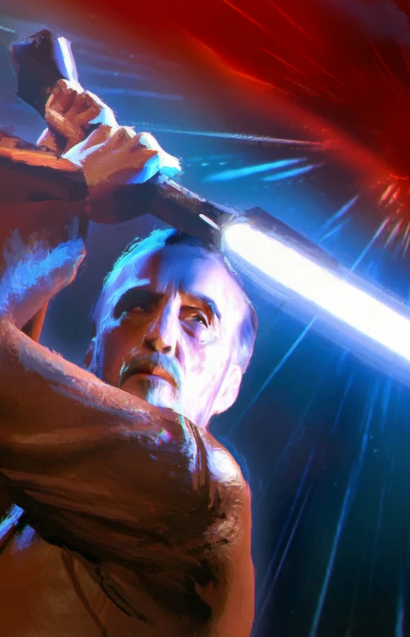 Dooku (pictured) and Sifo-Dyas used Shifting Sand on Coruscant and years later, on Serenno.